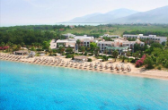 5* Ilio Mare Beach Hotel Тасос - на първа линия + външен басейн