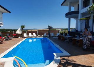 House with pool and sea view, Kraimorie