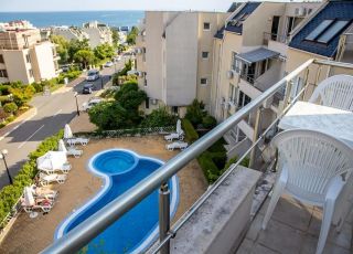 Apartment with pool and sea view, Saint Vlas