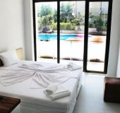 Apartment Stamopolu Lux with pool view