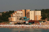 4* Хотел Принцес Резиденс Китен - басейн с изглед към плажа, вечеря