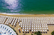 4* Хотел Tosca Beach Кавала - чадър на плажа, анимация + с дете
