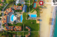 4* Хотел Dion Palace Олимп. ривиера - басейни, чадър и шезлонг на плажа