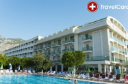 4* Selcukhan Hotel Анталия - чадър на плажа, басейни, джакузи