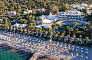 4* Хотел Latanya Park Resort Бодрум - чадър на частен  плаж + анимация