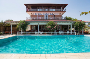 Kochili Hotel and Bungalows Олимп. ривиера - на първа линия + басейн с шезлонги
