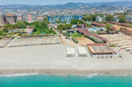 3* Хотел Solis Beach Анталия - чадър и напитки на плажа, басейн