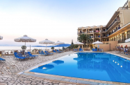 3* Хотел Belvedere Корфу - външен басейн + първа  линия море