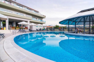 4* The Dome Luxury Hotel Тасос - открит басейн + стая с изглед море