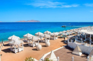 5* Sunrise Grand Select Arabian Beach Шарм ел Шейх - частен  плаж, до  Залива на акулите