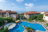 5* Комплекс Райска Градина Свети Влас - на първа линия,  анимация, с дете
