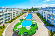 3* Хотел Блек Сий Стар Черноморец - близо до плажа,  басейн с шезлонг