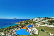5* Х-л Yasmin Bodrum Resort Бодрум - чадър на плажа,  Ultra ALL + хамам