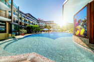 4* Хотел Престиж Сити 2 Приморско - до брега, с дете,  анимация, басейн
