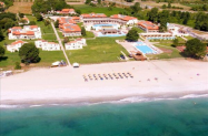 5* Dion Palace Resort & SPA Олимп. ривиера  - плаж с шезлонги и чадъри + басейн