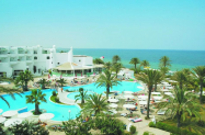 4* El Mouradi Skanes Тунис - чадър на плажа,  първа линия море