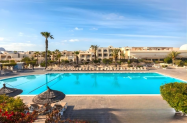 4* Sunconnect Djerba Aqua Resort Тунис - чадър на плажа, басейн, анимация