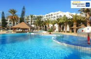4* Marhaba Beach Тунис - чадър на плажа, анимация, басейн