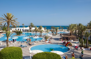 4* El Mouradi Djerba Menzel Тунис - на първа линия, шезлонг на плажа