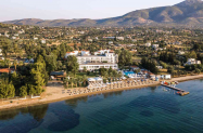4* Хотел Brown Beach Евия - пясъчен плаж с чадър и шезлонги