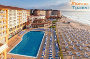 4* Сол Луна Бей Ризорт Обзор - аквапарк, чадър и напитки на плаж