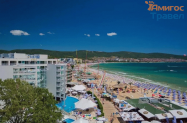 4* Х-л Ефект Гранд Виктория Слънчев бряг - Ultra ALL с дете + чадър на плажа
