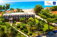 3* Хотел Porto Marina Халкидики - чадър на плажа,  в хотел до морето