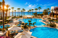 4* Хотел Thalassa Mahdia Тунис - чадър на плажа, първа линия море
