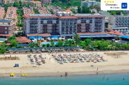 4* Club Cactus Hotels & Resort Кушадасъ - басейн, до брега, шезлонг на плажа