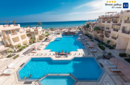 5* Хотел Imperial Shams Abu Soma Хургада - All Incl., басейн и чадър на плажа