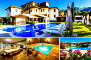 Комплекс Флора до Пазарджик - SPA зона + BBQ, с компания във вила