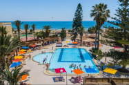 4* Le Soleil Abou Sofiane Тунис - чадър на плажа, първа линия море