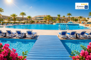 5* Pharaoh Azur Resort Хургада - джакузи, плаж с чадър и шезлонги