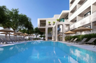 4* Хотел Blue Bay Style Мармарис - чадър на плажа, анимация + хамам