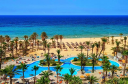 4* Хотел Riadh Palms Тунис - външен басейн + първа линия море