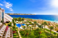 5* Х-л Sheraton Main Bulding Шарм ел Шейх - собствен плаж с чадър и шезлонги