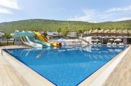5* Ramada Resort Akbuk Дидим - чадър на плажа,  сауна, турска баня