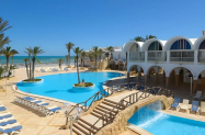 4* Хотел Dar Jerba Narjess Тунис - на първа линия, шезлонг на плажа