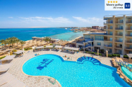 4* King Tut Aqua Park Beach Resort Хургада - аквапарк, плаж  с чадър, анимация