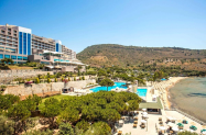 5* Х-л Aria Claros Beach Resort Кушадасъ - чадър на плажа, басейн + до брега